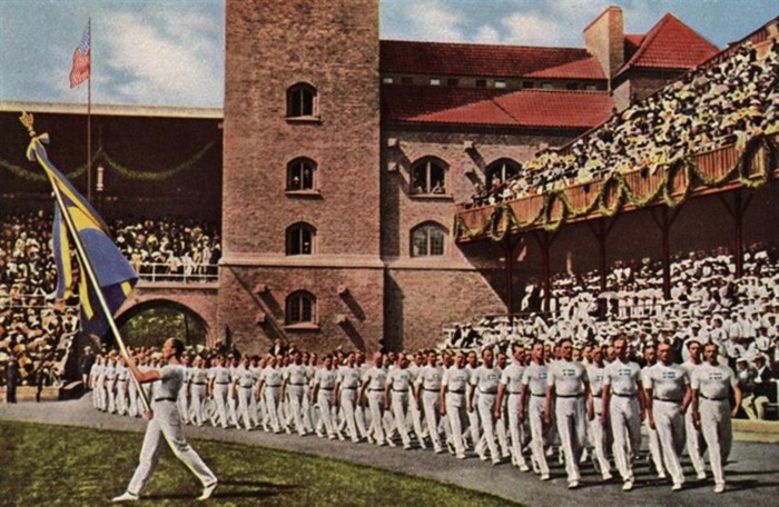 Ảnh màu chụp Stockholm 1912.